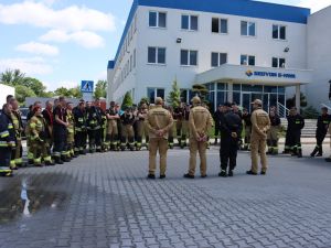 Powiększ obraz: Ćwiczenia doskonalące dla strażaków ochotników