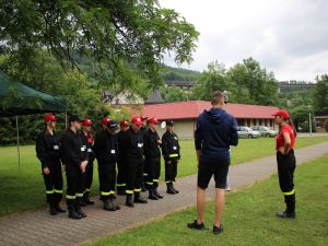 Powiększ obraz: Obóz szkoleniowy w Węgierskiej Górce