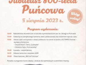 Powiększ obraz: 800-lecia Puńcowa
