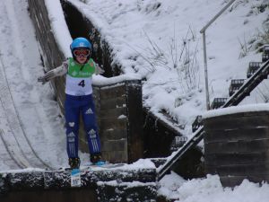 Powiększ obraz: 6. Skoki narciarskie Mikołaj z Goleszowa