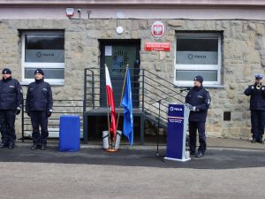 Powiększ obraz: Uroczystości otwarcia Posterunku Policji w Goleszowie (10)