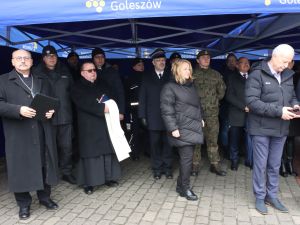 Powiększ obraz: Uroczystości otwarcia Posterunku Policji w Goleszowie (4)