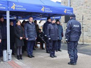 Powiększ obraz: Uroczystości otwarcia Posterunku Policji w Goleszowie (6)