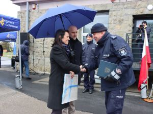 Powiększ obraz: Uroczystości otwarcia Posterunku Policji w Goleszowie (7)