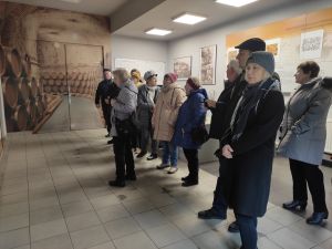 Powiększ obraz: Seniorzy z Dzięgielowa na wycieczce w Browarze w Cieszynie