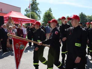 Powiększ obraz: Uroczystości strażackie w Bażanowicach