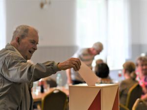 Powiększ obraz: Zebranie sołeckie w Puńcowie