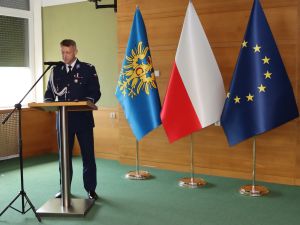 Powiększ obraz: Obchody Święta Policji w Cieszynie