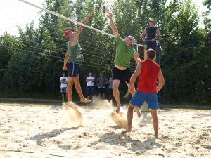 Powiększ obraz: Siatkówka plażowa