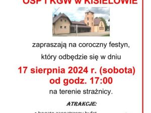 Powiększ obraz: Plakat Festyn w Kisielowie