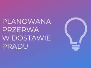 Powiększ obraz: Przerwa w dostawie prądu