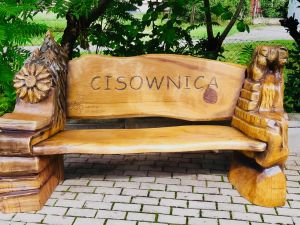 Powiększ obraz: Ławka w Cisownicy