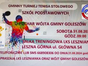 Powiększ obraz: Turniej tenisa stołowego