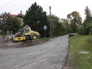 Powiększ obraz: Remont ul. Słonecznej w Goleszowie, fot. UG Goleszów