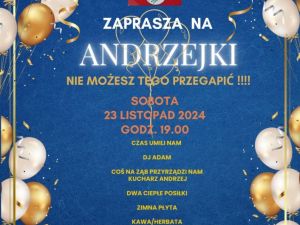 Powiększ obraz: Ochotnicza Straż Pożarna w Cisownicy zaprasza na Bal Andrzejkowy, który odbędzie się w sobotę, 23 listopada o godz. 19.00.