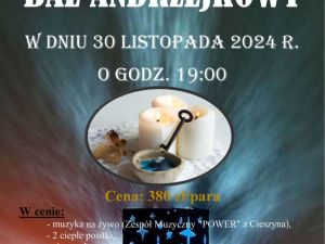 Powiększ obraz: Zarząd Ochotniczej Straży Pożarnej w Kisielowie zaprasza na Bal Andrzejkowy, który odbędzie się w sobotę, 30 listopada. Początek imprezy o godz. 19.00. 