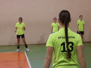 Powiększ obraz: Gminne Zawody w Piłce Siatkowej Dziewcząt i Chłopców