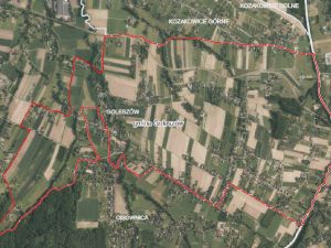 Powiększ obraz: Położenie trenów objętych planem 