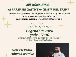 Powiększ obraz: plakat Konkurs Ciasteczkowy