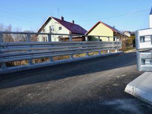 Powiększ obraz: Piątym odebranym zadaniem była odbudowa mostu na ulicy Krętej w Puńcowie. 