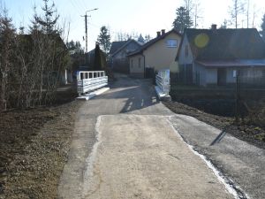 Powiększ obraz: Piątym odebranym zadaniem była odbudowa mostu na ulicy Krętej w Puńcowie. 