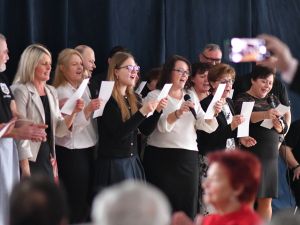 Powiększ obraz: Spotkanie seniorów z Goleszowa Dolnego.