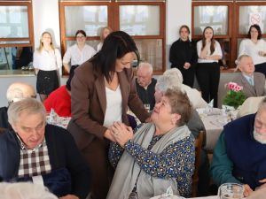 Powiększ obraz: Spotkanie seniorów z Goleszowa Górnego.