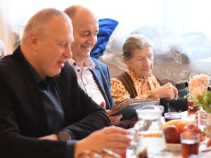 Powiększ obraz: Spotkanie seniorów w Cisowicy.