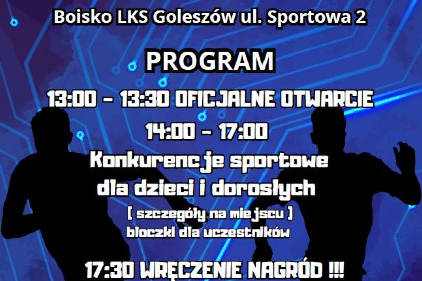 Plakat-Piknik Sportowy LKS Goleszów