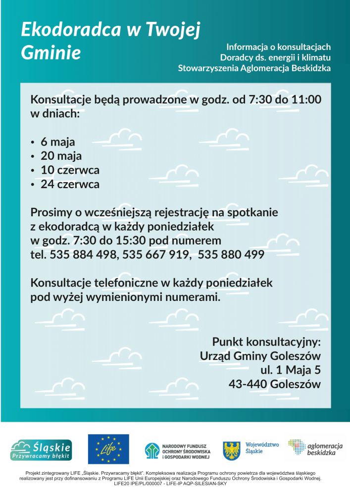 Powiększ obraz: Dyżury ekodoradcy maj-czerwiec 2025