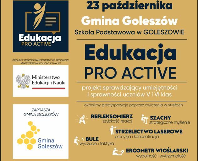 Edukacja Pro Active w SP Goleszów