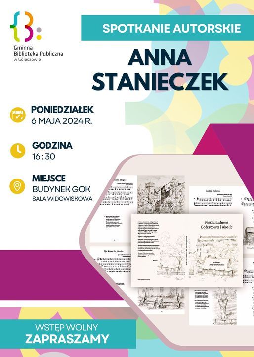 Spotkanie z Anną Stanieczek