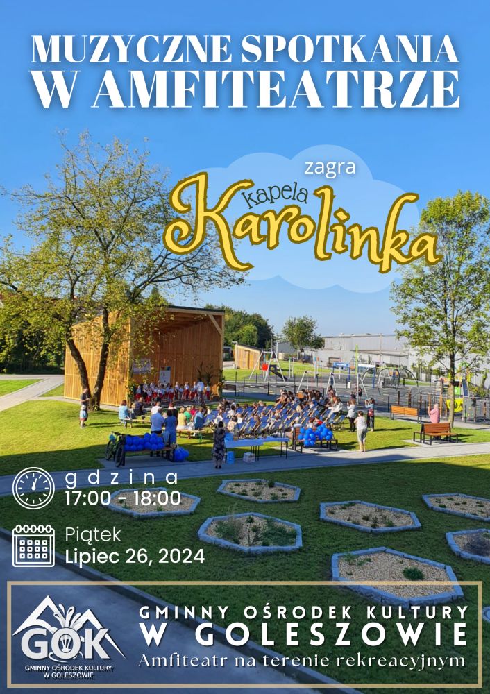 Muzyczne spotkania w amfiteatrze